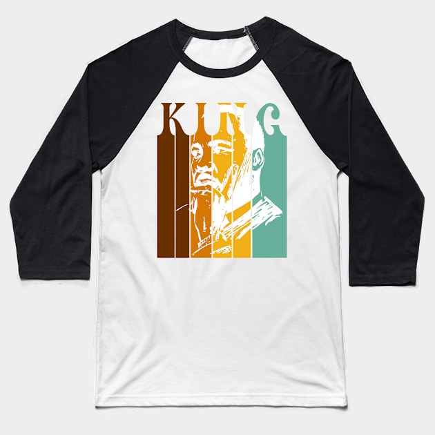 Martin Luther King Jr. Observe MLK Day Honoring King Baseball T-Shirt by SilverLake